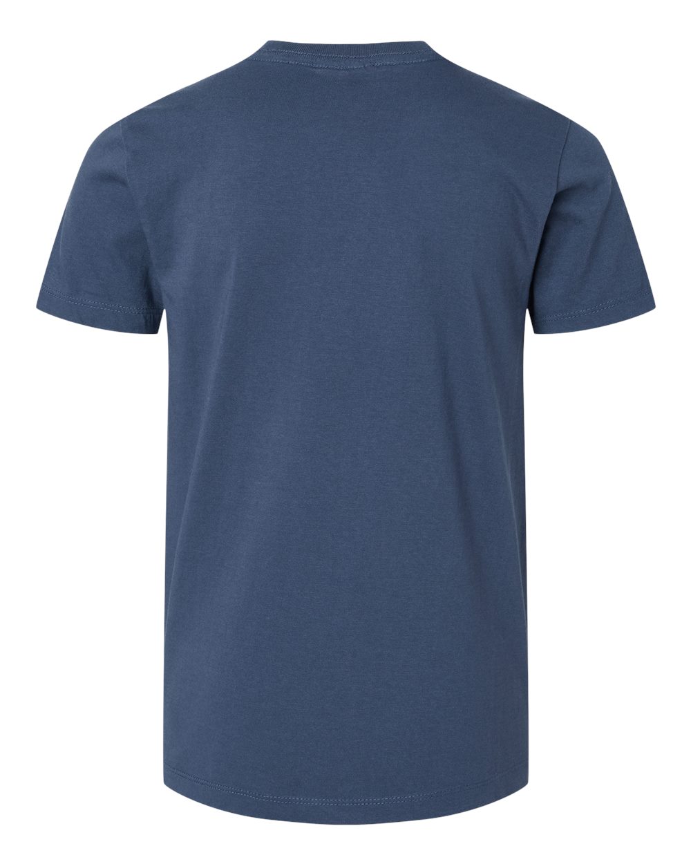 Front View of Navy Youth Classic T-Shirt - 202