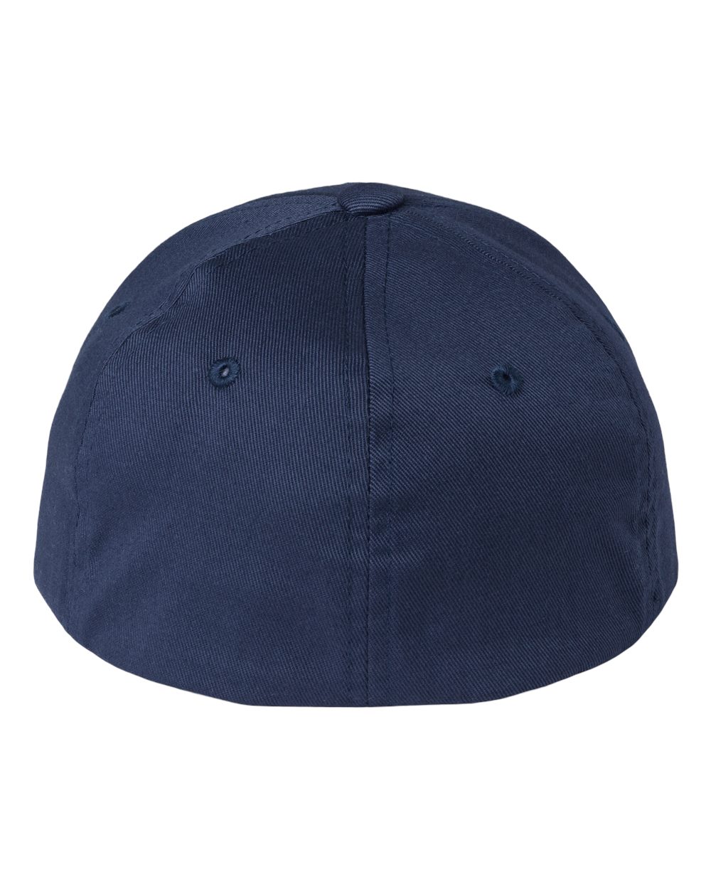 Front View of Navy Youth Cotton Blend Cap - 6277Y