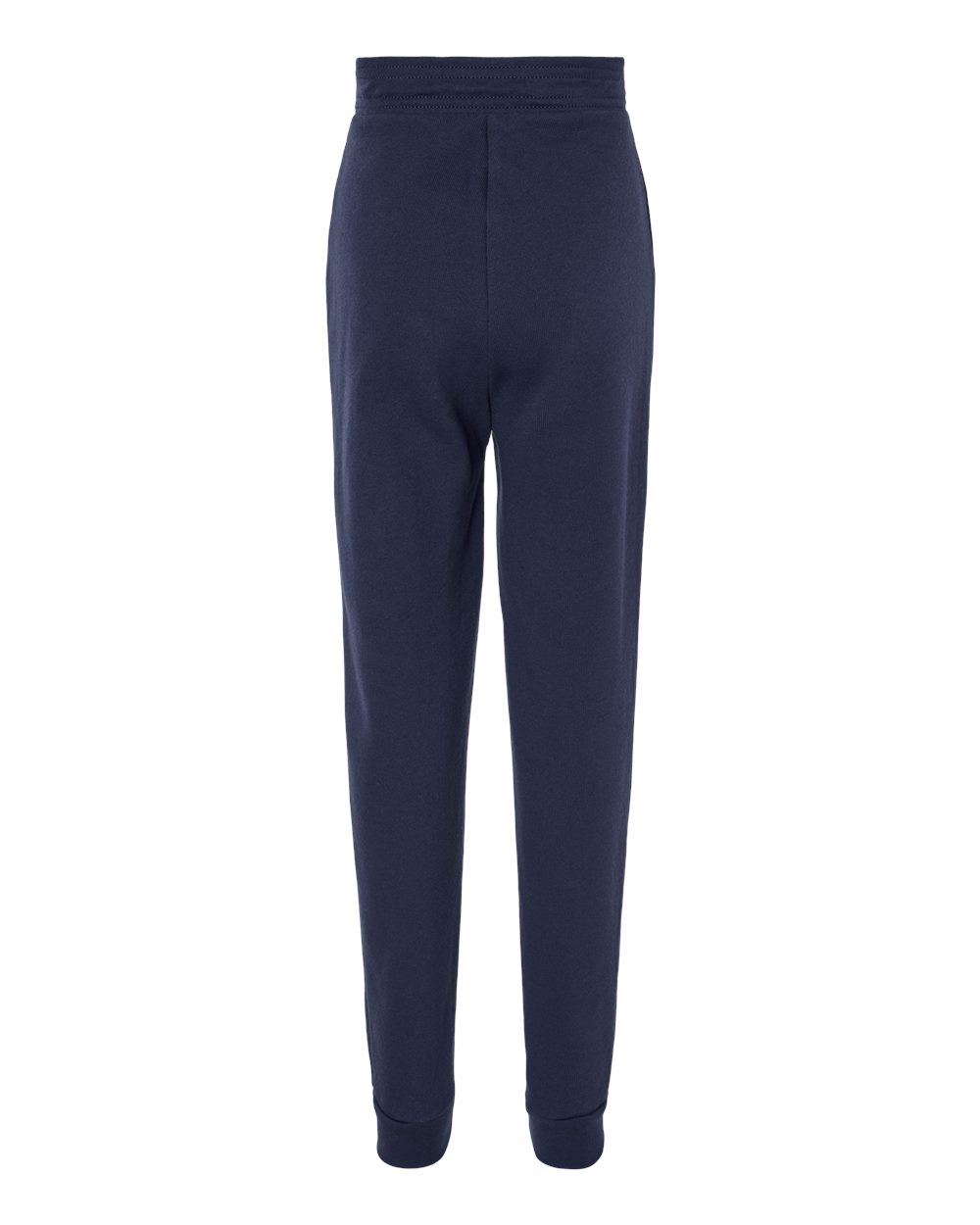 Front View of Navy Youth Jogger Sweatpants - 3727Y