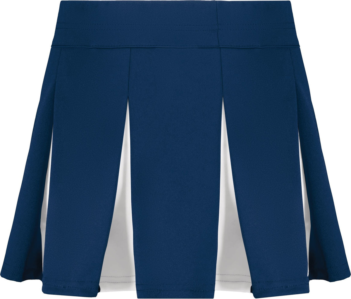 Rear View of NAVY/WHITE GIRLS LIBERTY SKIRT