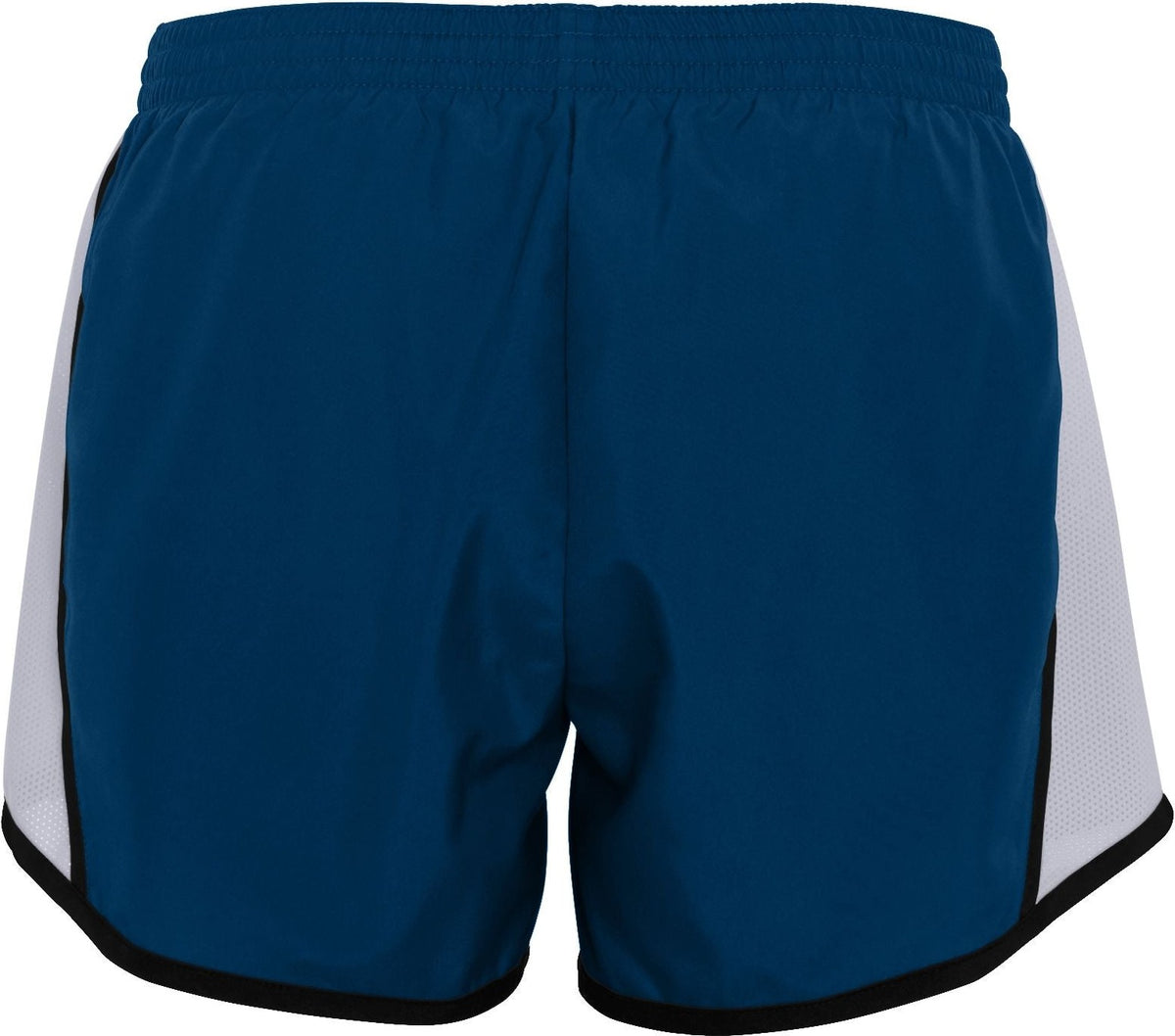 Rear View of NAVY/WHITE/BLACK GIRLS PULSE TEAM SHORT
