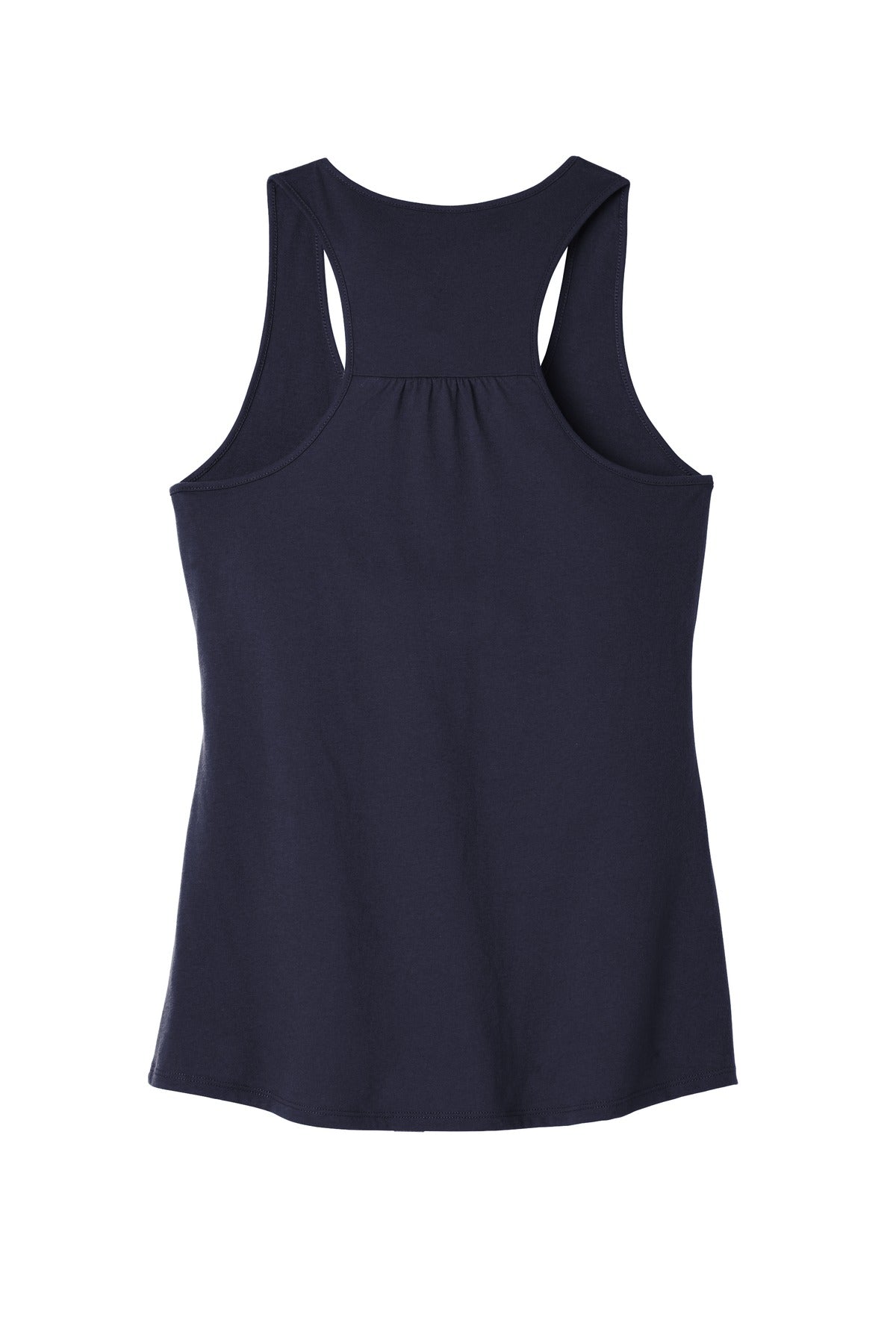 Front View of New Navy District Women's V.I.T. Racerback Tank DT6302