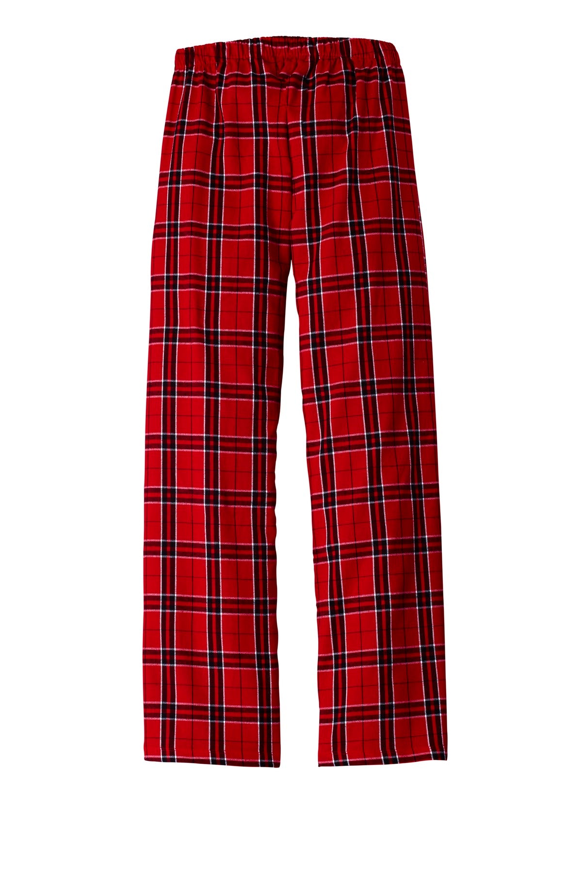 Front View of New Red District Women's Flannel Plaid Pant. DT2800