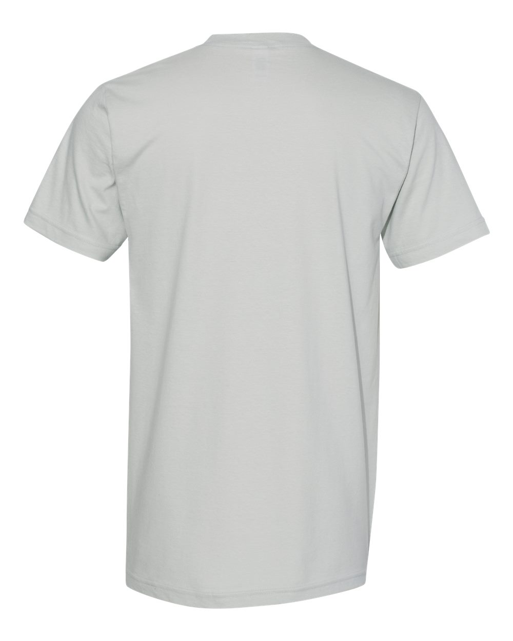 Front View of New Silver Fine Jersey Tee - 2001