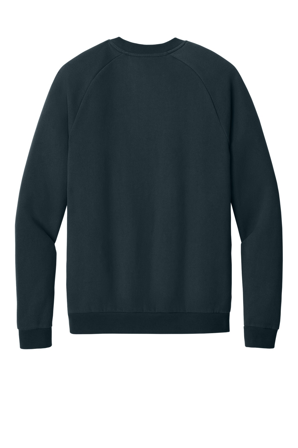 Front View of NewNavy District Cloud Fleece Crew DT7804
