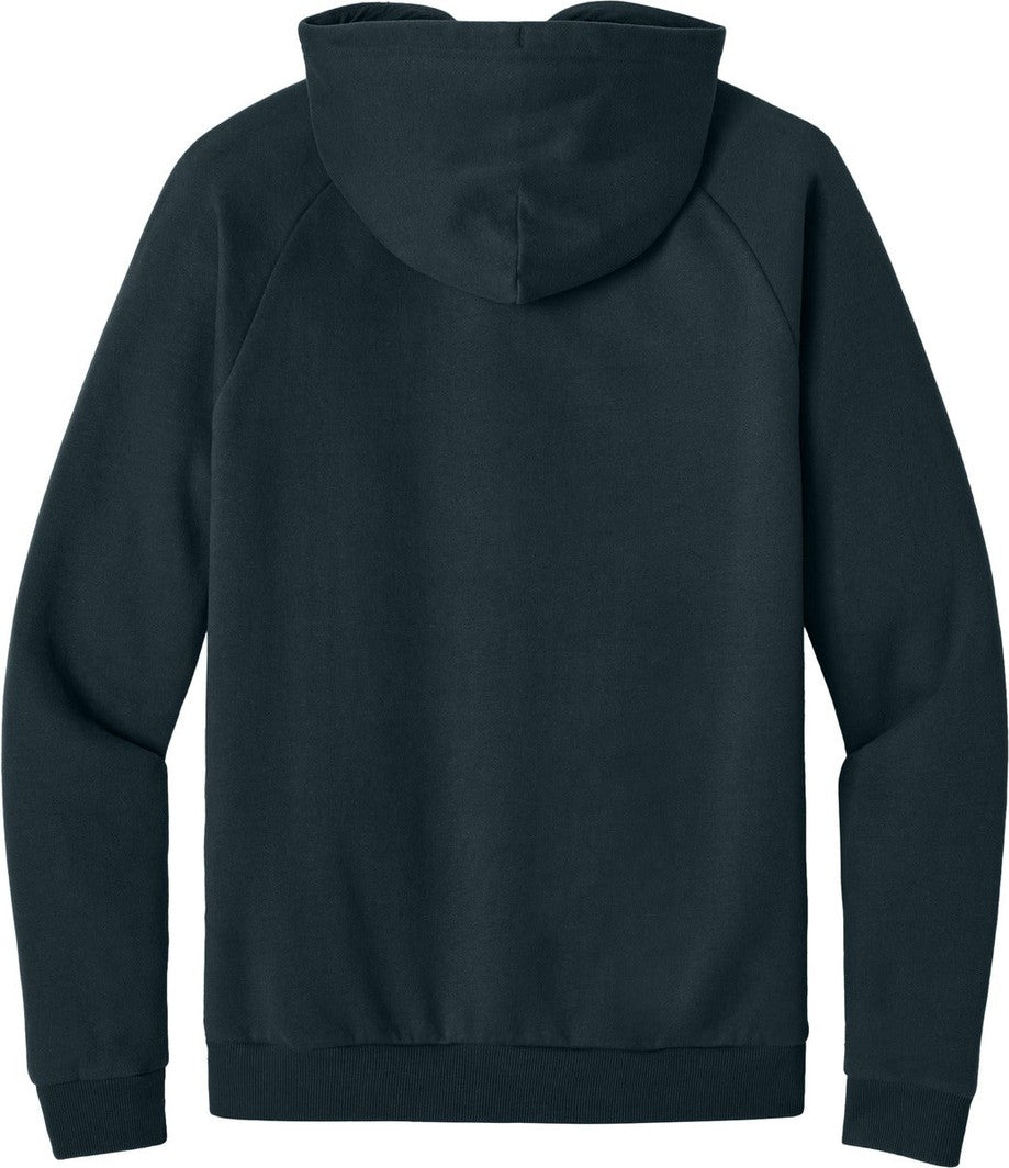Front View of NewNavy District Cloud Fleece Hoodie DT7800