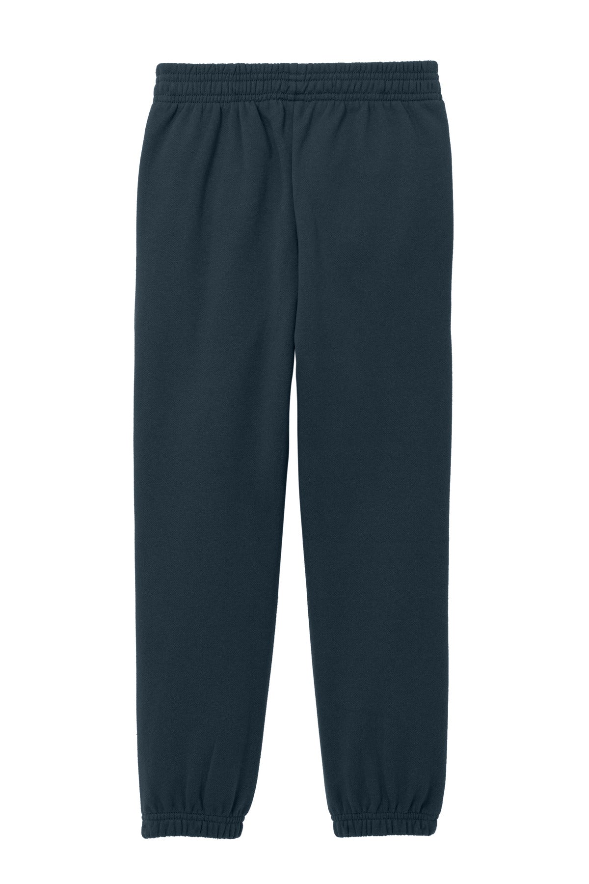 Front View of NewNavy District Youth V.I.T. Fleece Sweatpant DT6112Y