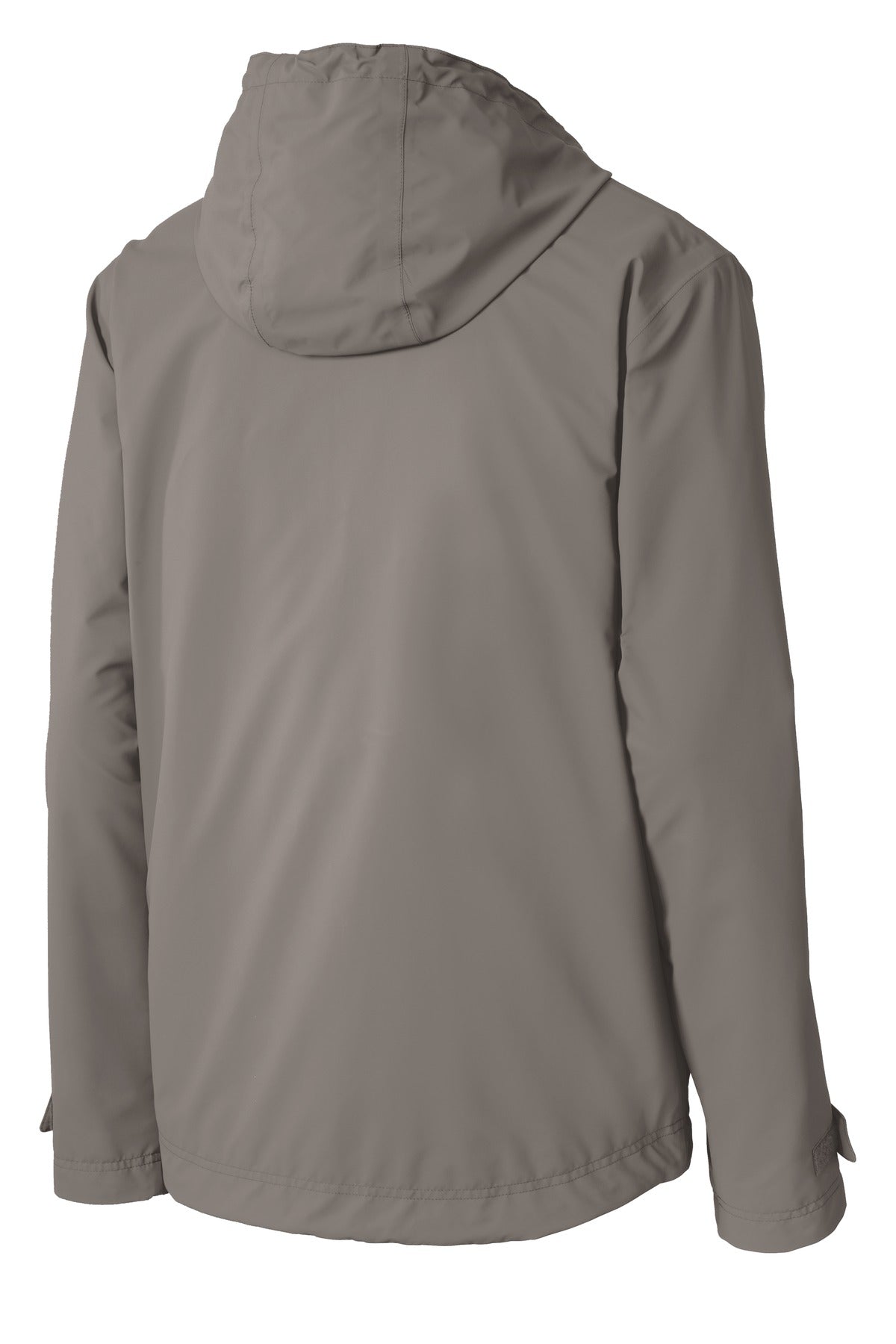 Front View of Northern Grey Port Authority Northwest Slicker. J7710