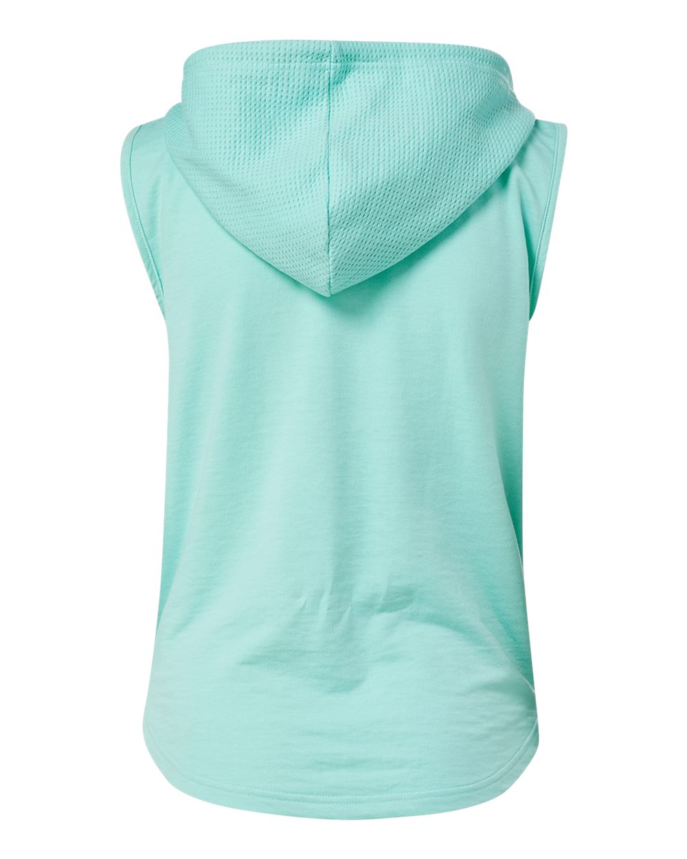 Front View of Oasis Women's Kinsley Sleeveless Hooded Sweatshirt - W24131