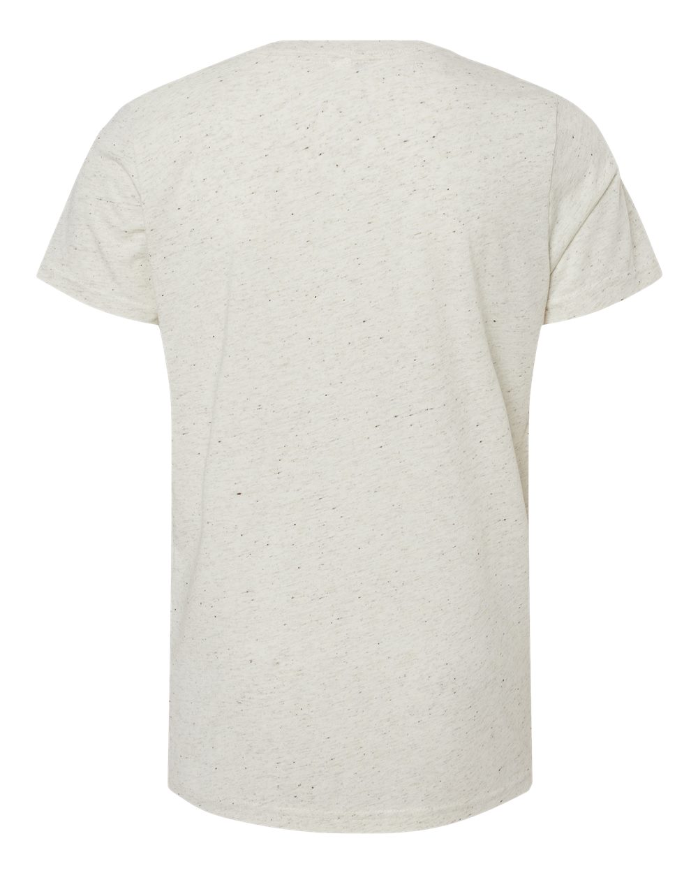 Front View of Oatmeal Triblend Youth Triblend Tee - 3413Y
