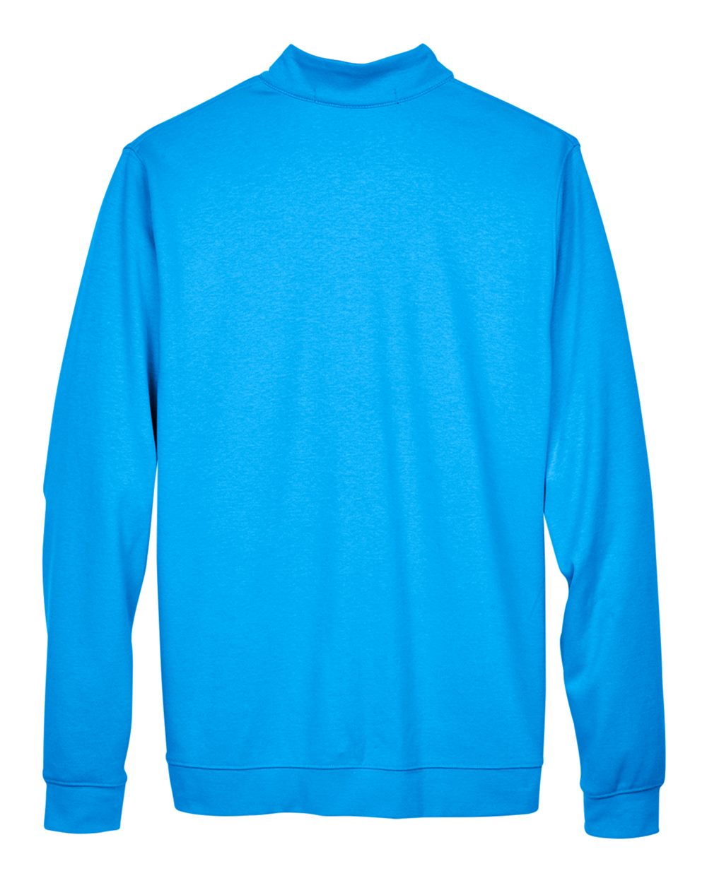 Front View of Ocean Blue/ Navy/ Ocean Blue Men's DRYTEC20™ Performance Quarter-Zip Pullover - DG479
