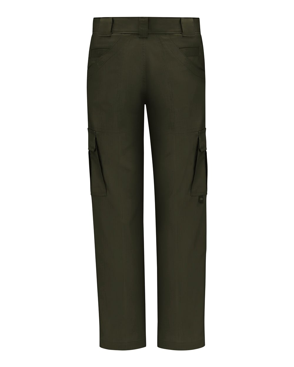 Rear View of OD Green - 37 Unhemmed Tactical Pants - LP78
