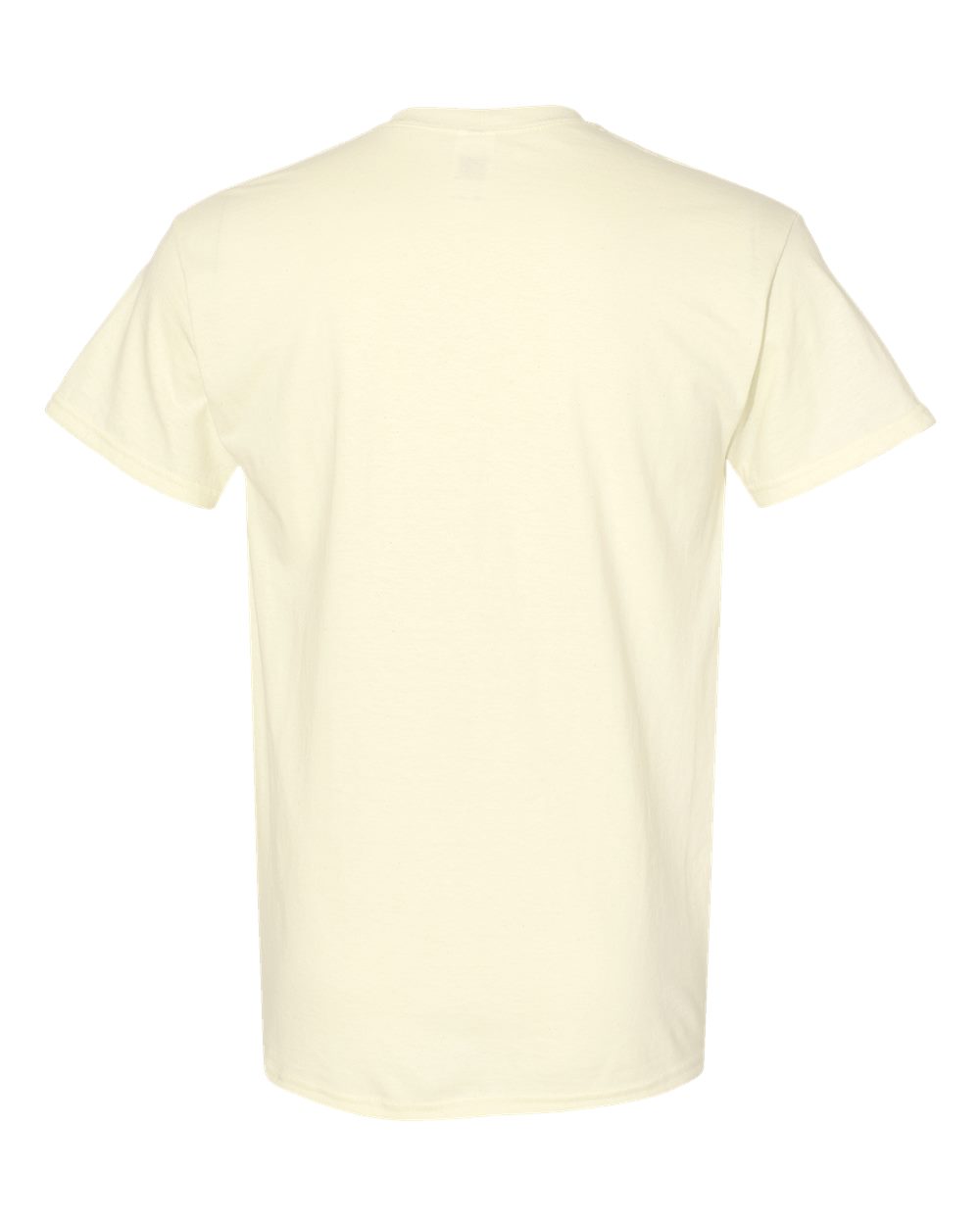 Front View of Off White Heavy Cotton™ T-Shirt - 5000