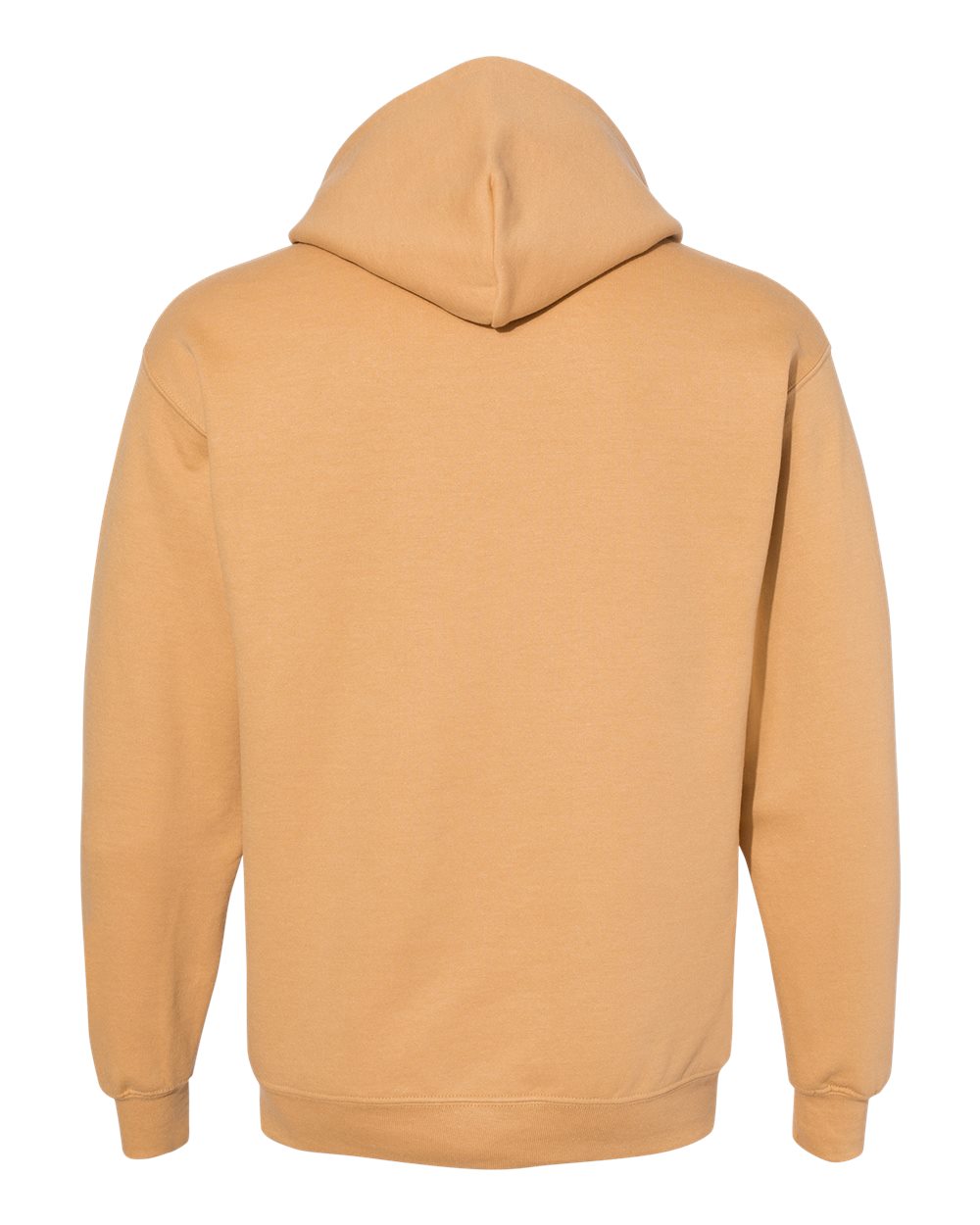 Front View of Old Gold Heavy Blend™ Hooded Sweatshirt - 18500
