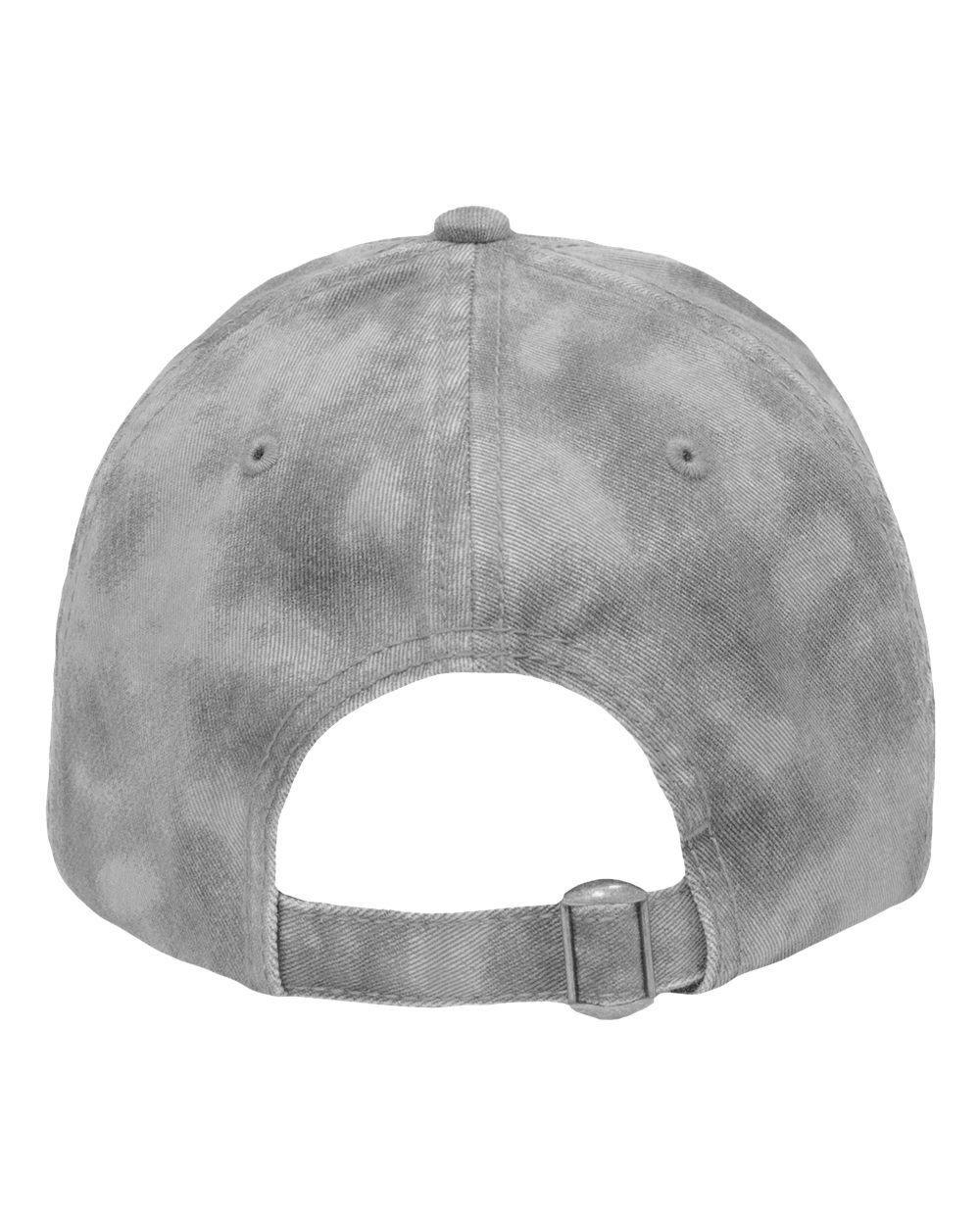 Front View of Old Wash Grey Dad Hat Fit - SP1700
