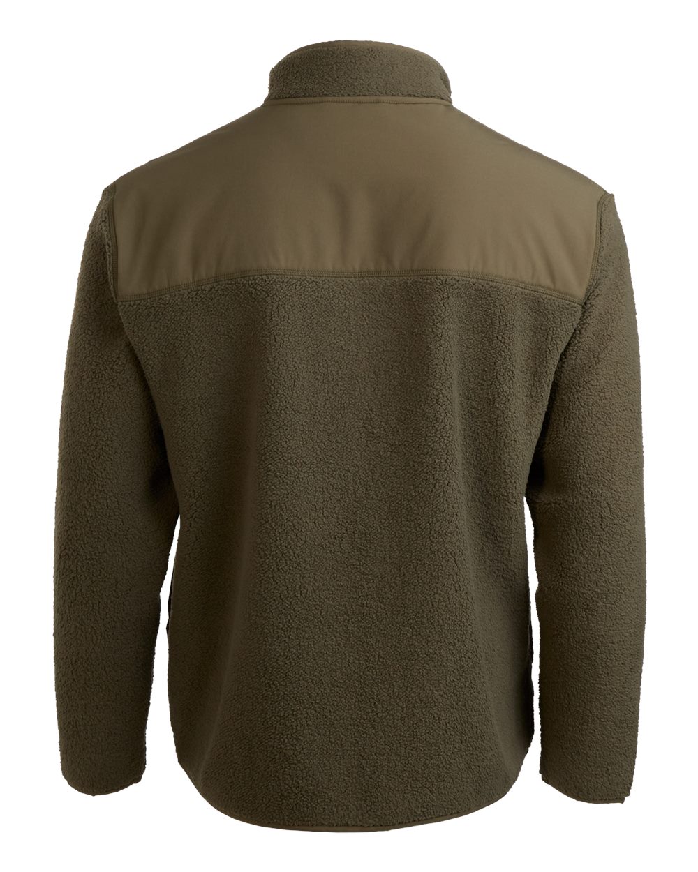 Front View of Olive Everest Peak Jacket - BM8102