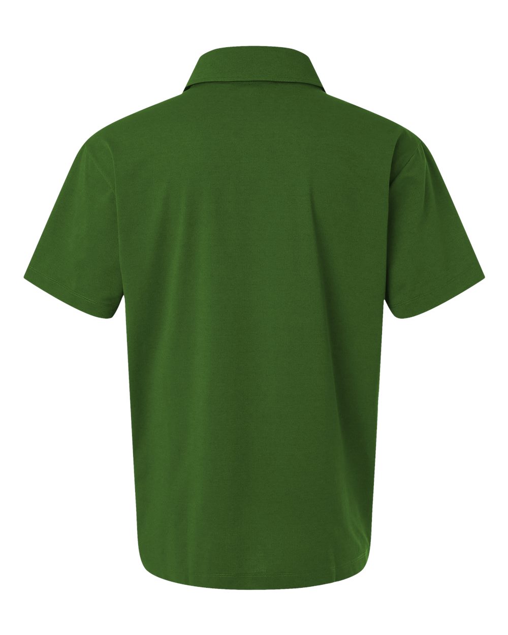 Front View of Olive Green Pro-Flex Sorona® Polo - 41SP0