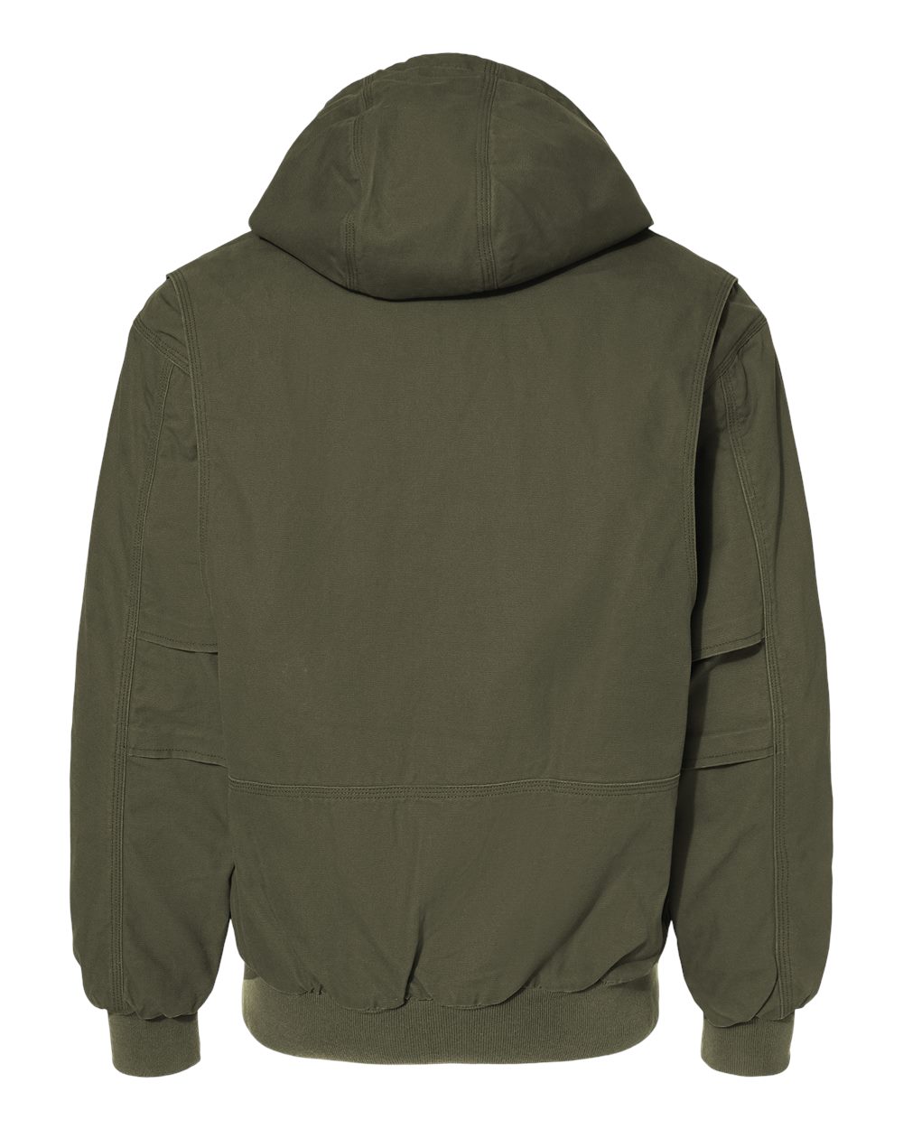 Front View of Olive Laramie Power Move Jacket - 5034T