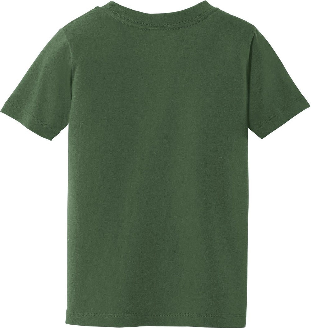 Front View of Olive Port & Co Toddler Fan Favorite Tee. PC450TD
