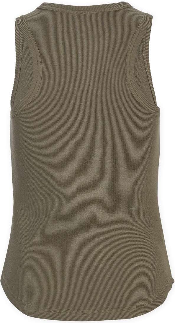 Front View of Olive Women's Adrienne Tank Top - BW2501