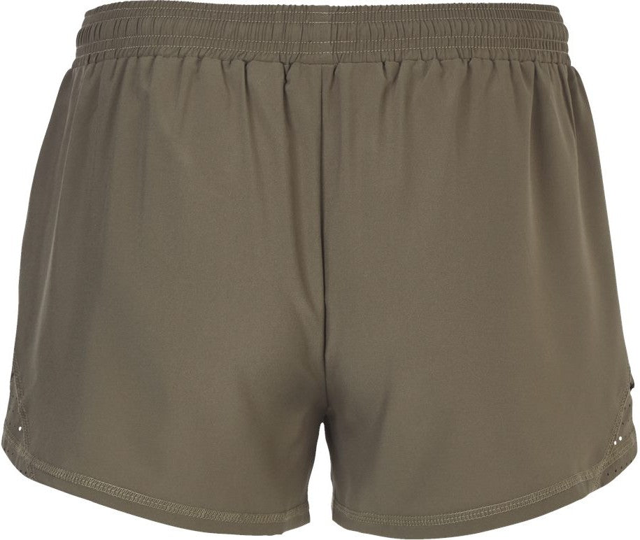 Front View of Olive Women's Olympia Shorts - BW6101