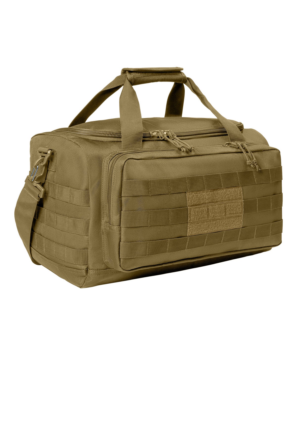 Front View of OlvDrabGn CornerStone Tactical Gear Bag CSB816