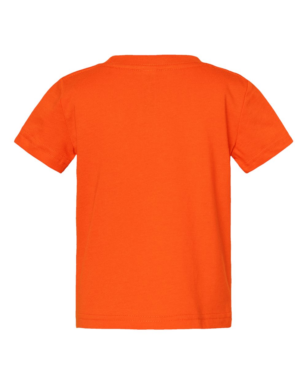 Front View of Orange Infant Fine Jersey Tee - 3322