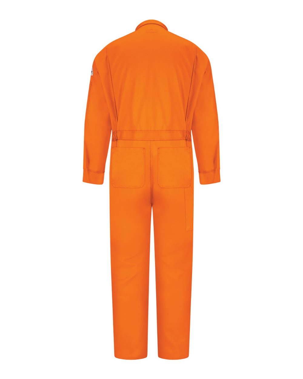 Rear View of Orange Premium Coverall - Nomex® IIIA - 6 oz. - Tall Sizes - CNB6T