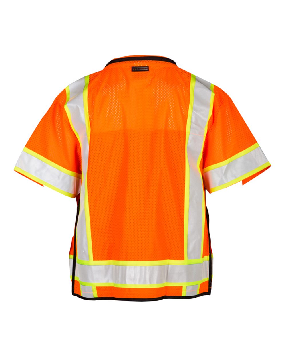 Front View of Orange Professional Surveyors Vest - S5010-5011