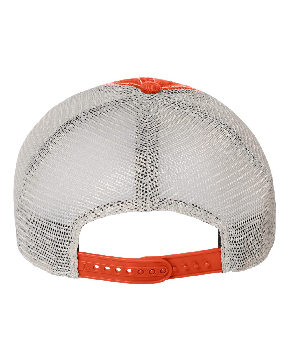 Front View of Orange/ Stone Trawler Cap - 4710