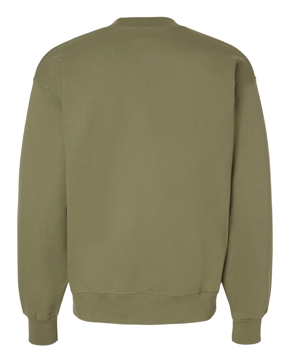 Front View of Oregano Ultimate Cotton® Crewneck Sweatshirt - F260