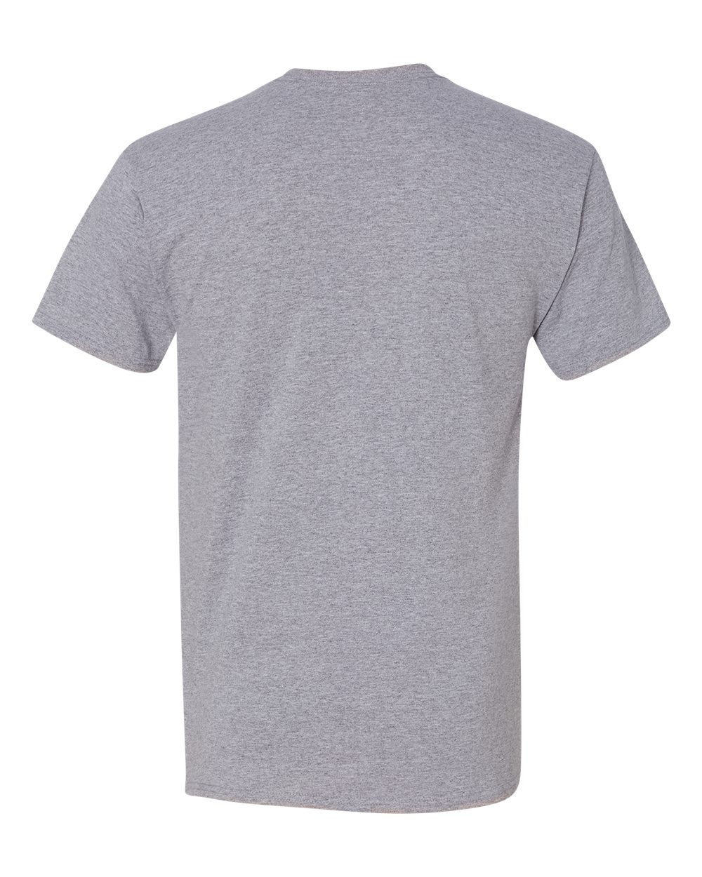 Rear View of Oxford Dri-Power® 50/50 Pocket T-Shirt - 29MPR
