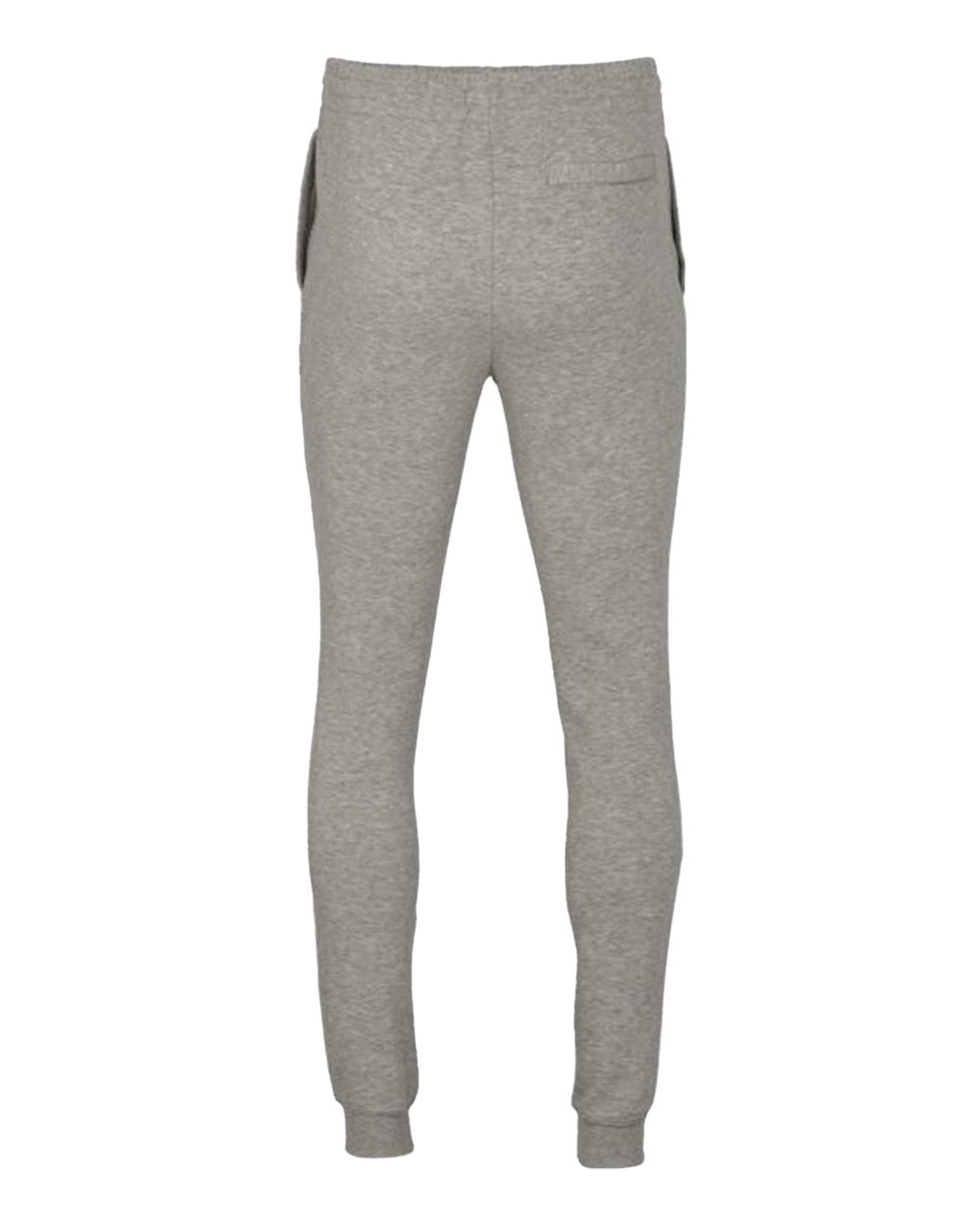 Front View of Oxford Heather Fleece Joggers - BM6602