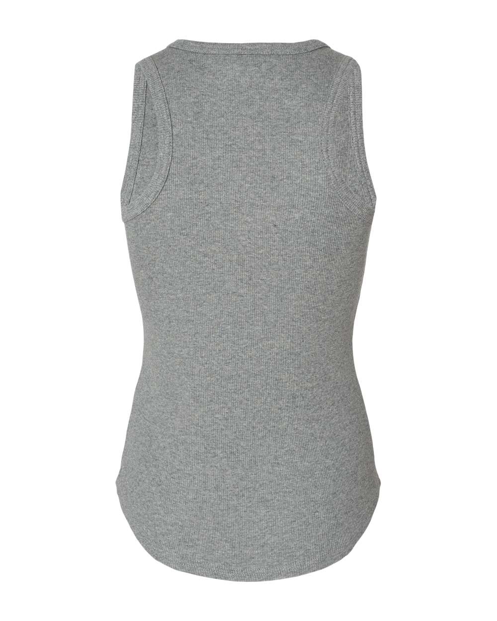 Front View of Oxford Heather Women's Adrienne Tank Top - BW2501