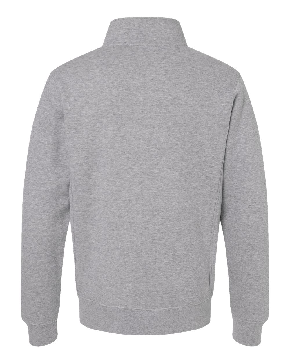 Front View of Oxford Heavyweight Fleece Quarter-Zip Sweatshirt - 8717