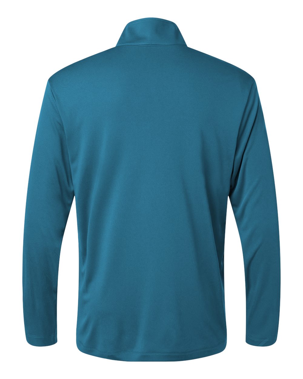 Front View of Pacific Blue Pro-Lock Performance Quarter-Zip Pullover - 41870