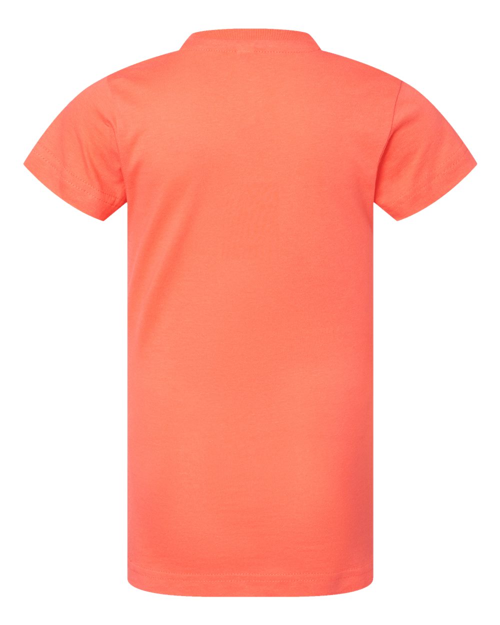 Front View of Papaya Girls' Fine Jersey Tee - 2616