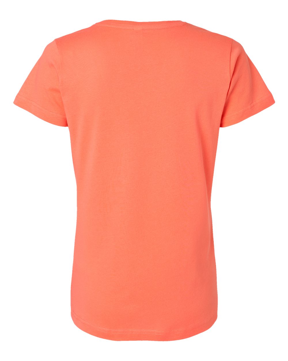Front View of Papaya Women's Fine Jersey Tee - 3516