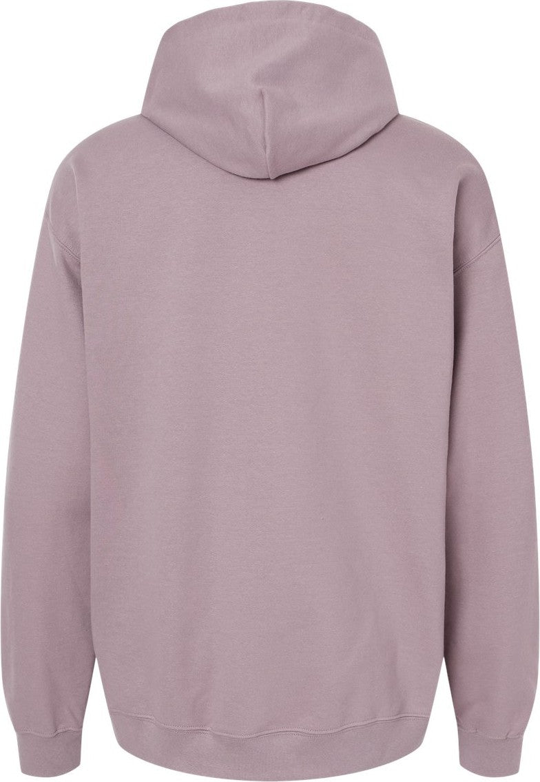 Front View of Paragon Softstyle® Midweight Hooded Sweatshirt - SF500