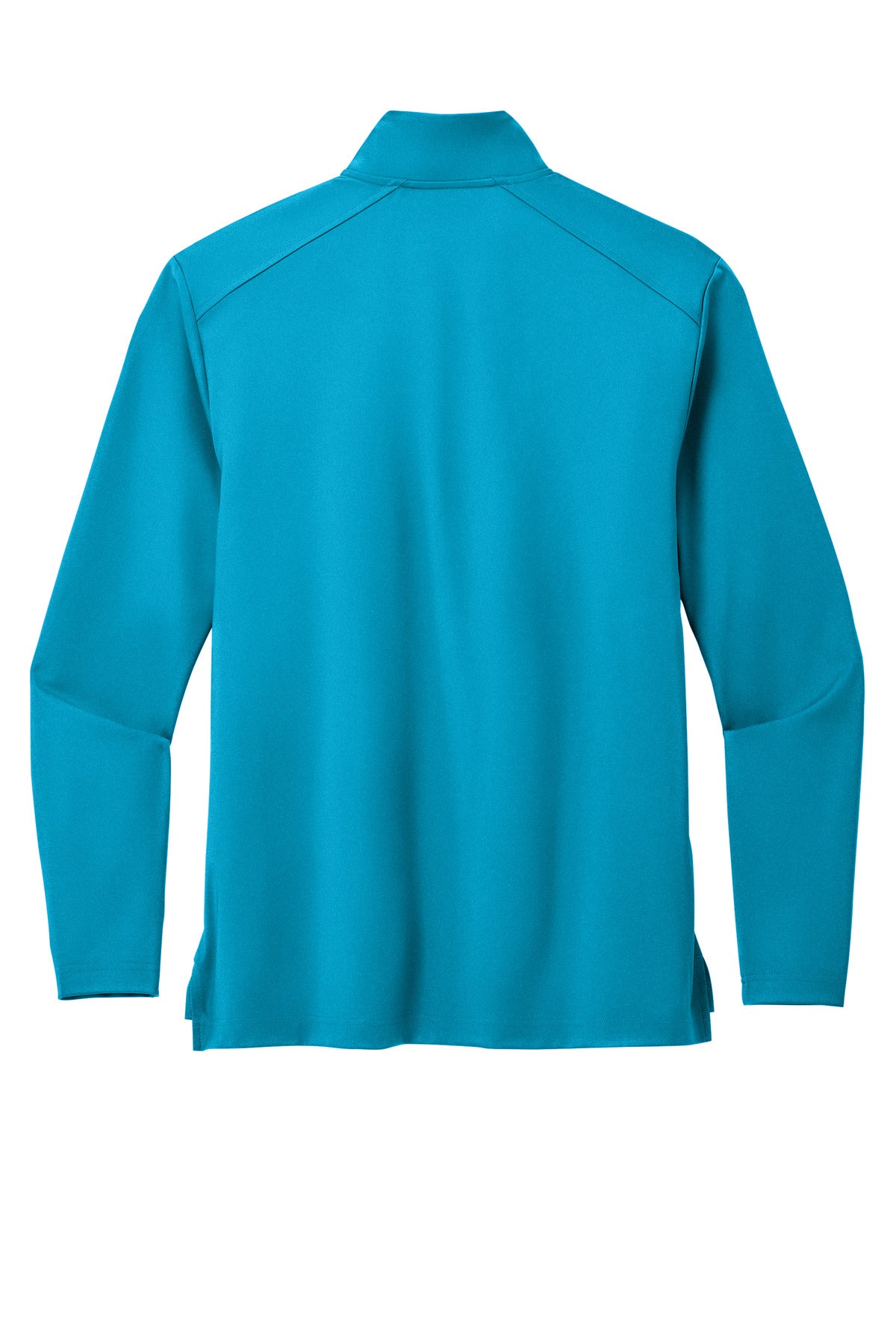 Front View of ParcelBlue Port Authority C-FREE Double Knit 1/4-Zip K880