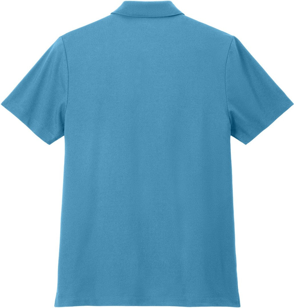 Rear View of ParisianBl Mercer+Mettle Stretch Pique Polo MM1004