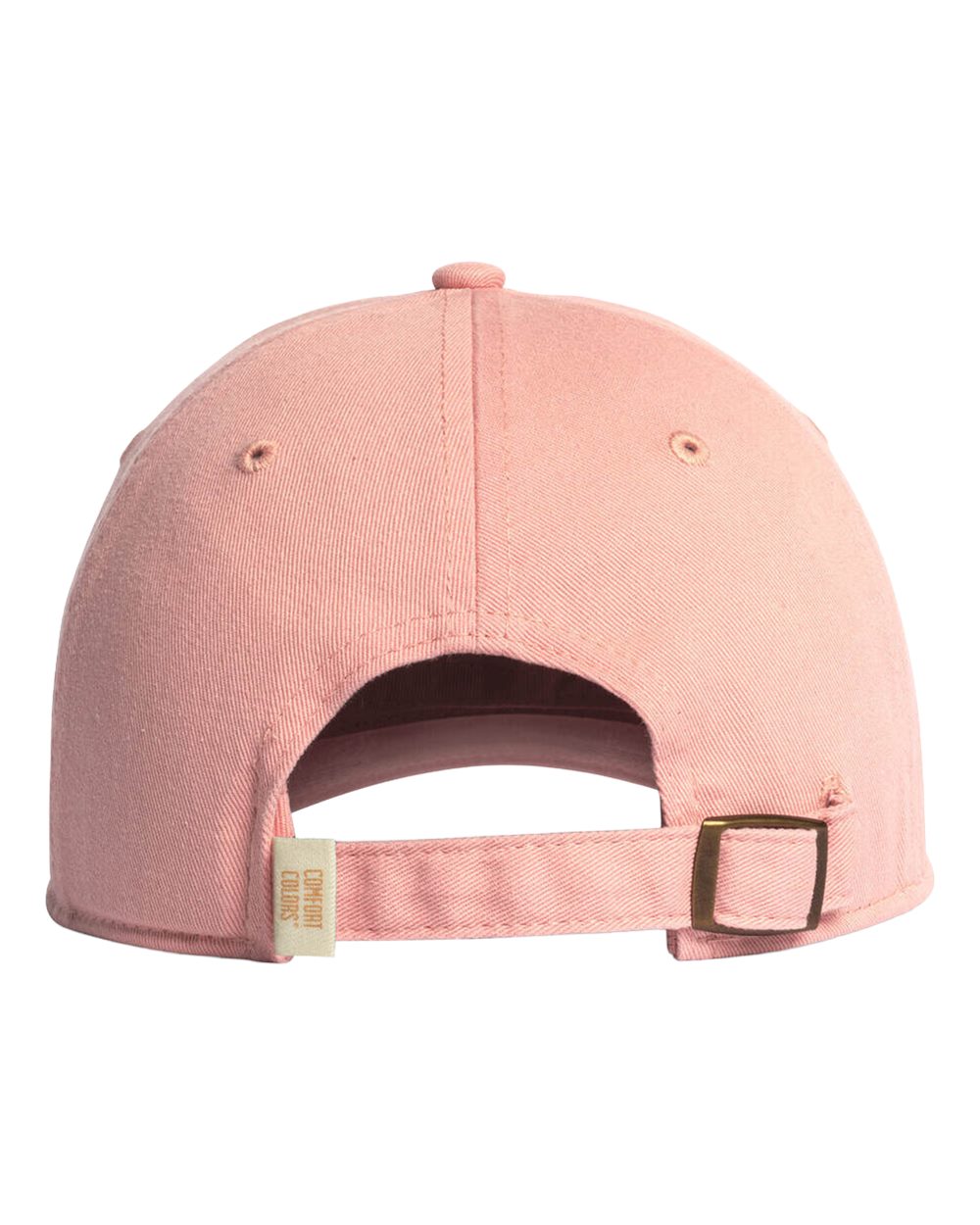 Rear View of Peachy Coastal Washed Cap - CCWC0