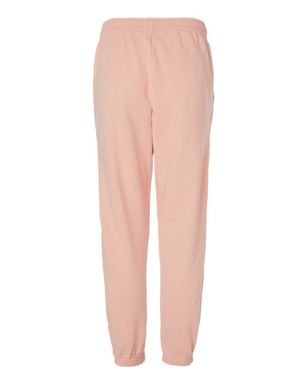 Front View of Peachy Garment-Dyed Lightweight Fleece Sweatpants - 1469