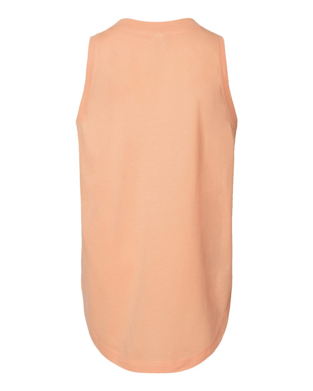 Front View of Peachy Girls' Relaxed Fine Jersey Tank - 2692