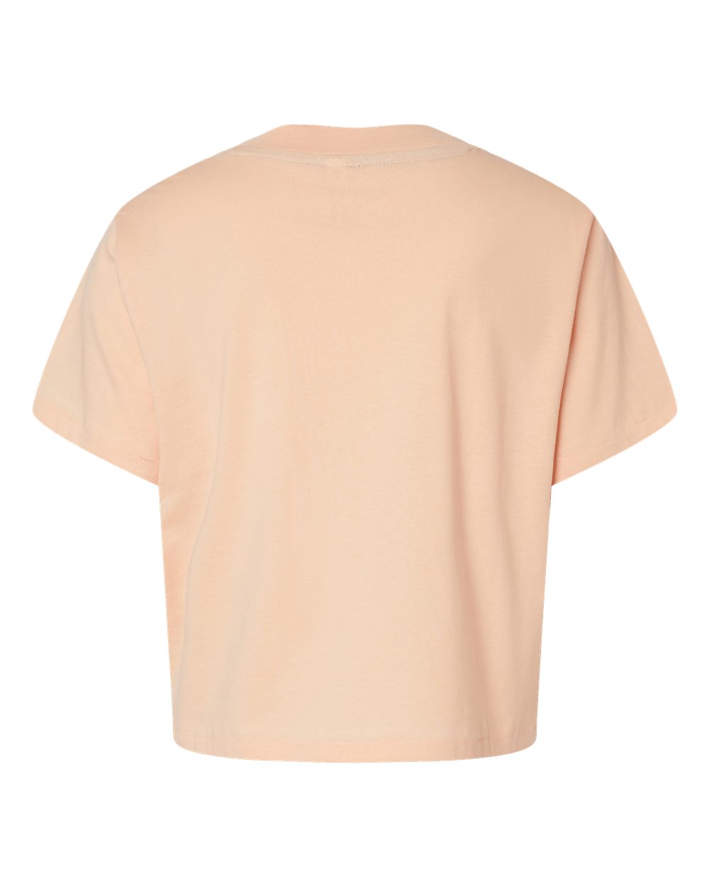 Rear View of Peachy Women's Boxy Tee - 3518