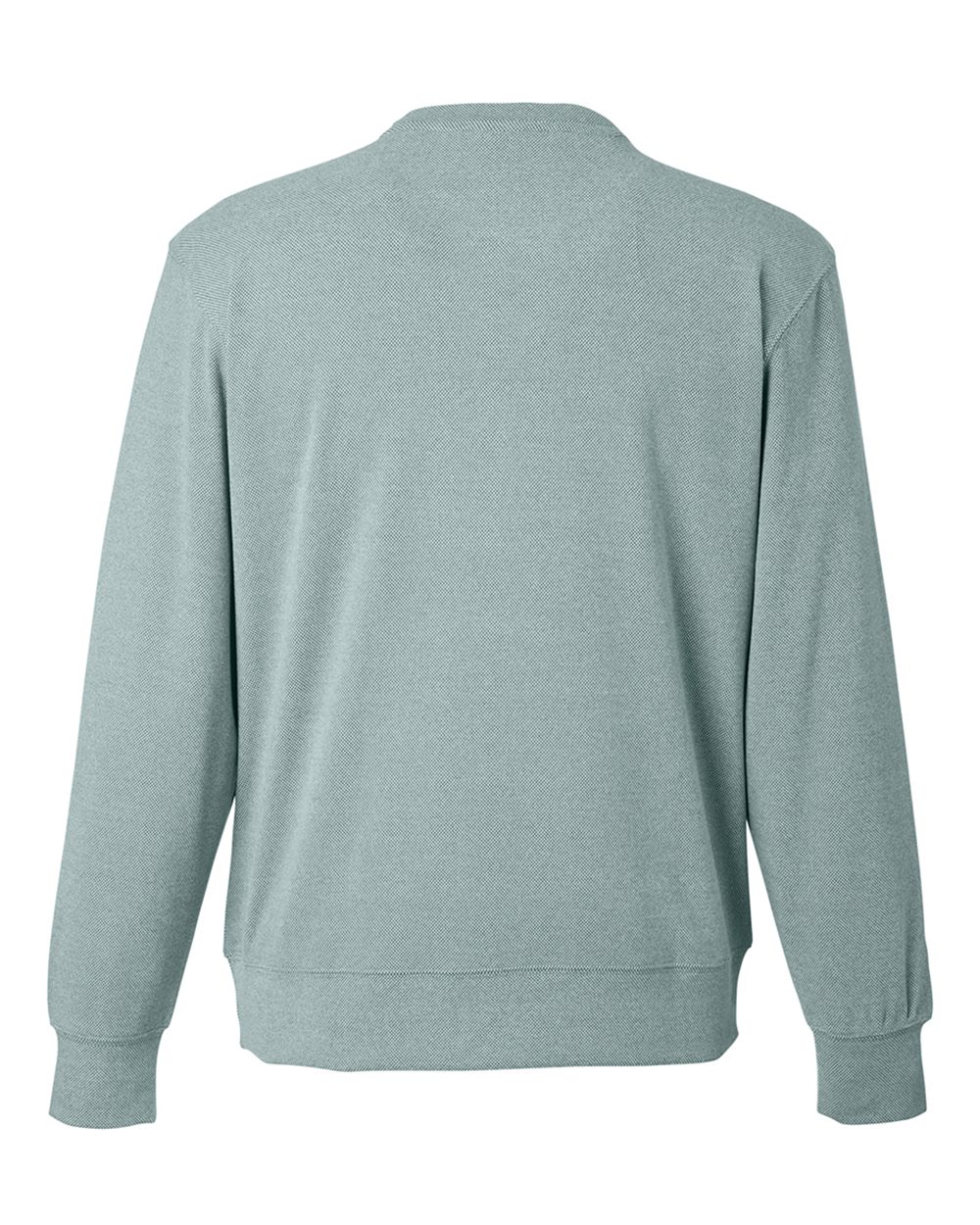 Front View of Peacock Element Fleece Crewneck Sweatshirt - 8761
