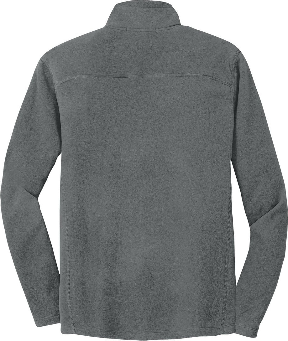 Pearl Grey Port Authority Microfleece 1/2-Zip Pullover. F224