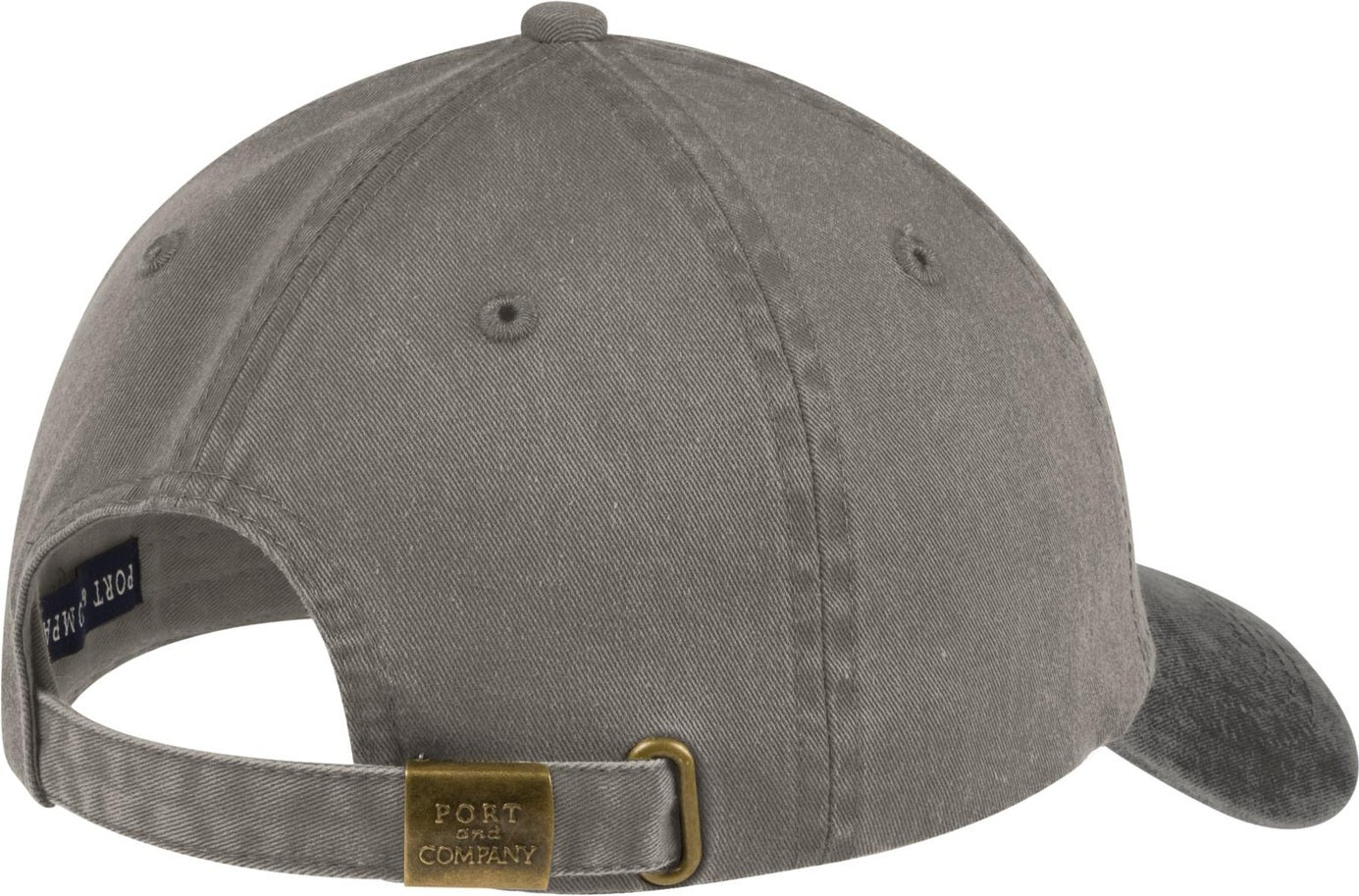 Pebble/Black Port Authority Two-Tone Pigment-Dyed Cap. CP83