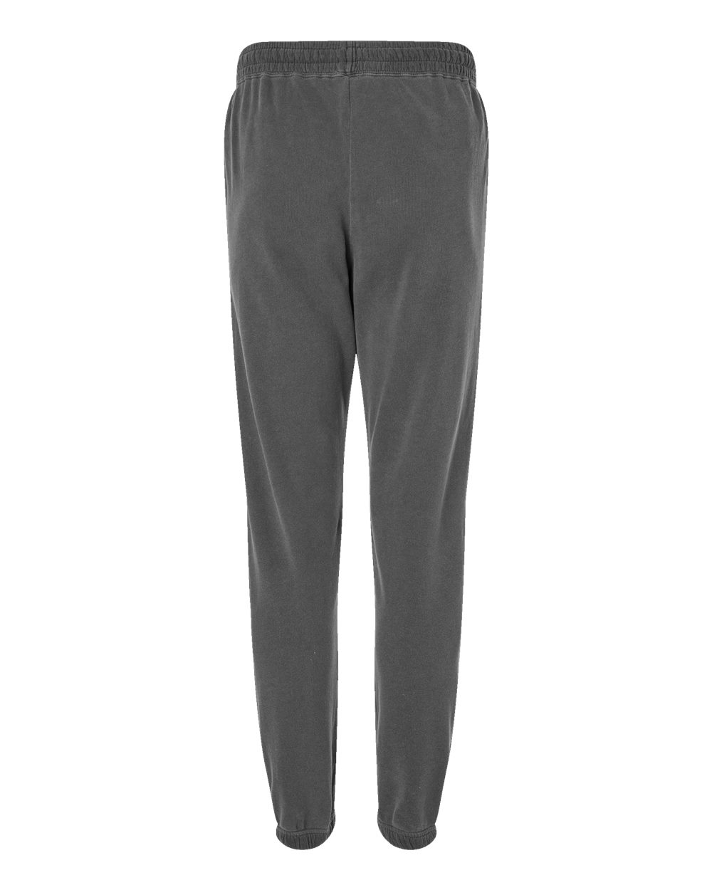 Front View of Pepper Garment-Dyed Lightweight Fleece Sweatpants - 1469
