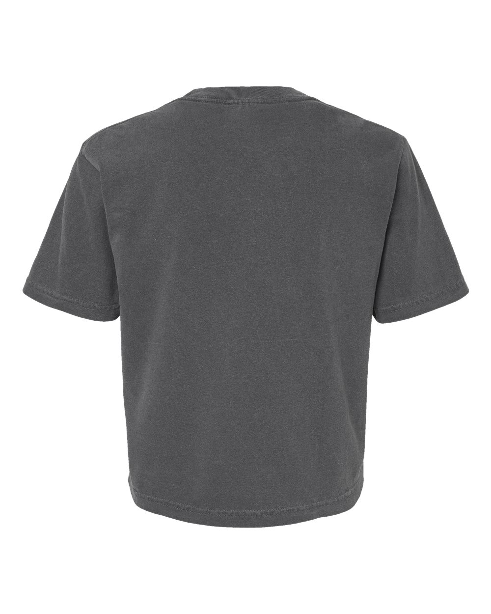 Rear View of Pepper Women's Heavyweight Boxy T-Shirt - 3023CL